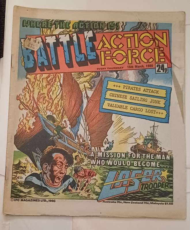 BATTLE ACTION FORCE - LASER TROOPER