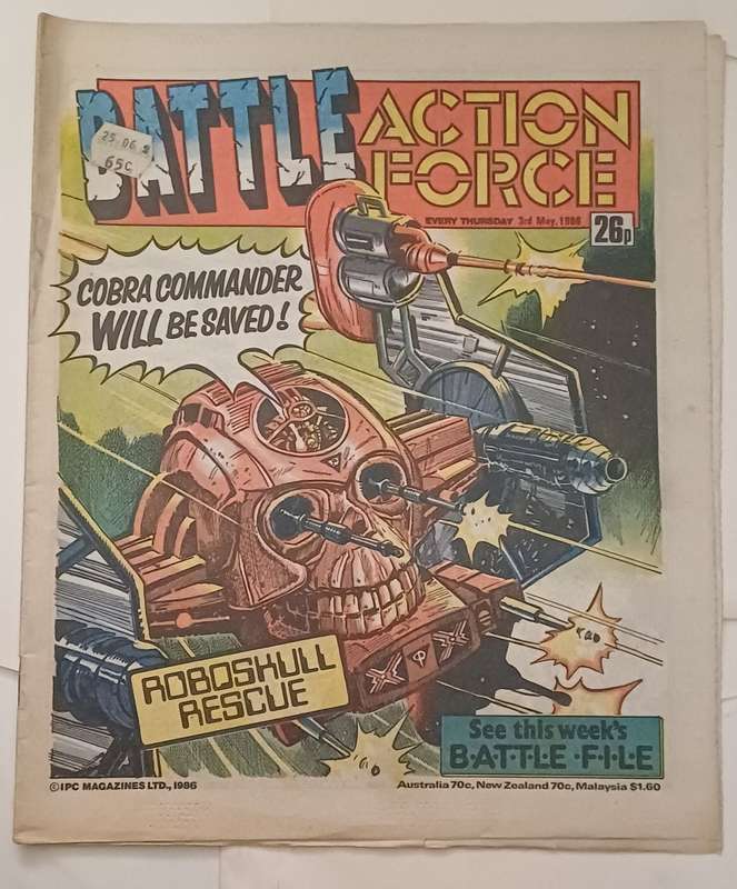 BATTLE ACTION FORCE - ROBOSKULL RESCUE