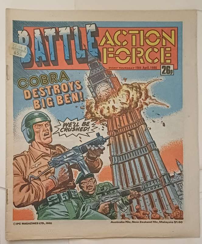 BATTLE ACTION FORCE - COBRA DESTROYS BIG BEN!