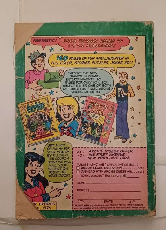COMICS DIGEST MAGAZINE - MADHOUSE NO 2