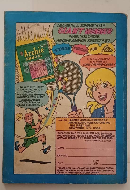 COMICS DIGEST MAGAZINE - MADHOUSE NO 6