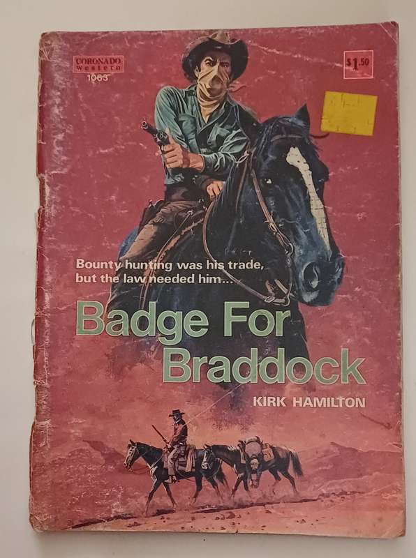 CORONADO WESTERN 1063 - BADGE FOR BRAFFOCK