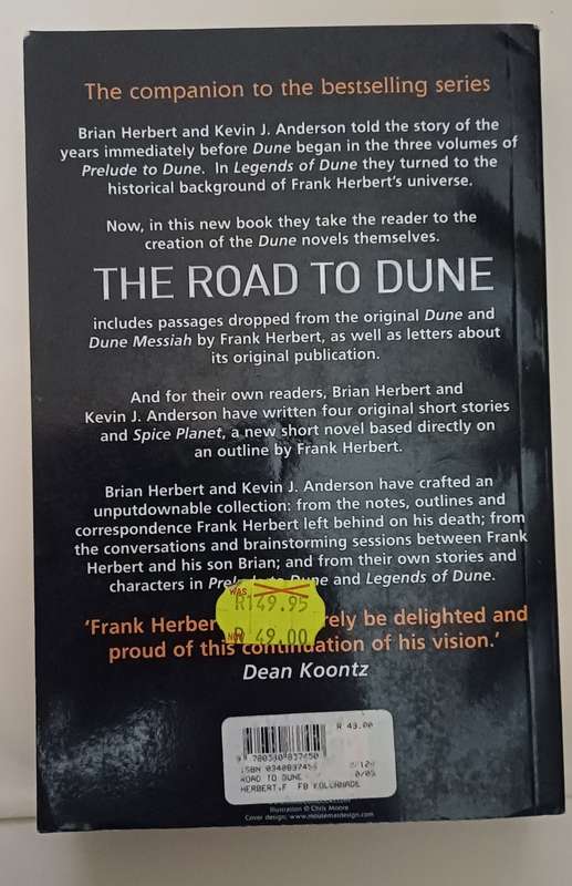 DUNE - THE ROAD TO DUNE