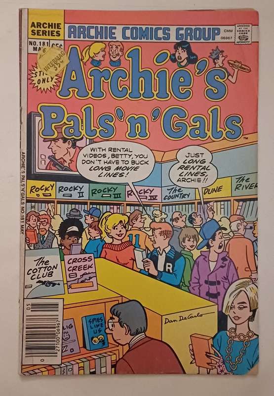 ARCHIE - ARCHIE PALS N GALS NO 181