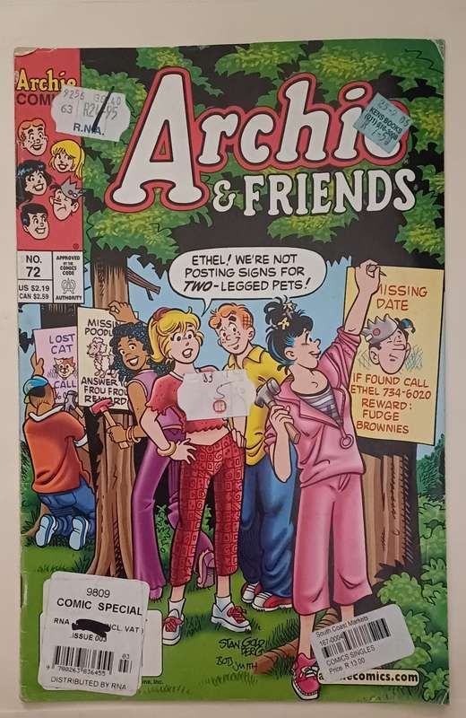 ARCHIE - ARCHIE NO 72