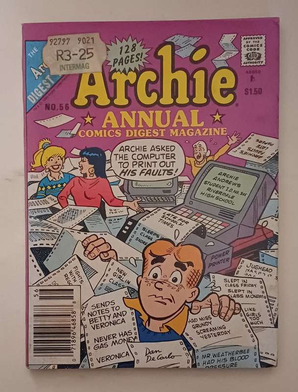 ARCHIE DIGEST LIBRARY - ARCHIE ANNUAL NO 56