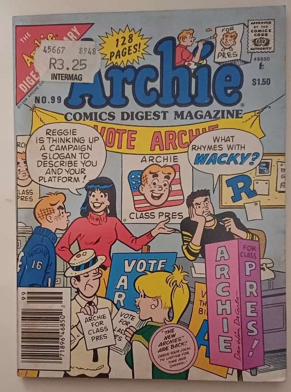 ARCHIE DIGEST LIBRARY - ARCHIE NO 99