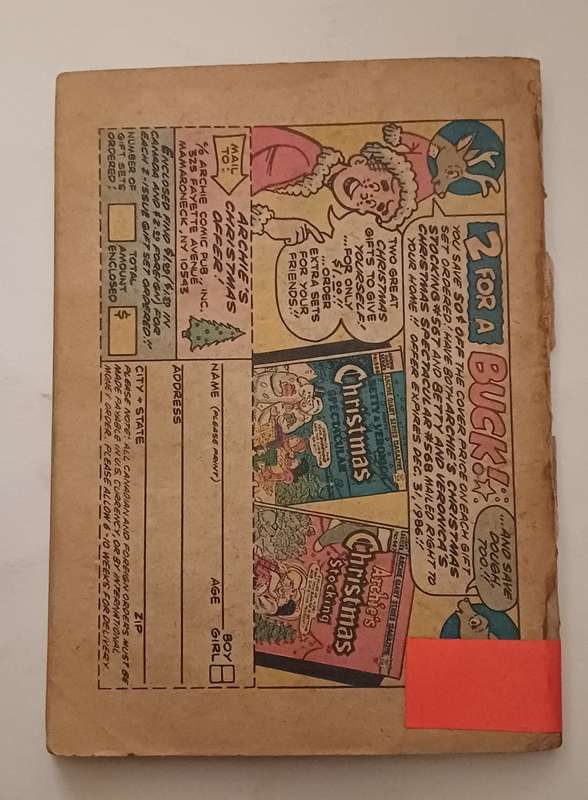 ARCHIE DIGEST LIBRARY - ARCHIE ANDREWS WHERE ARE YOU? NO 47