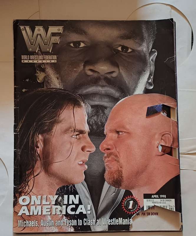 WWF MAGAZINE - APRIL 1998
