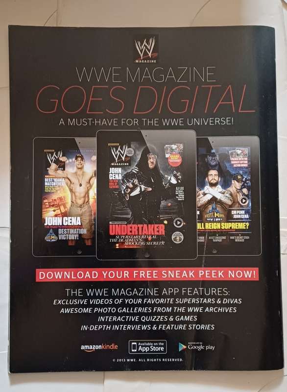 WWE MAGAZINE - JUNE 2013