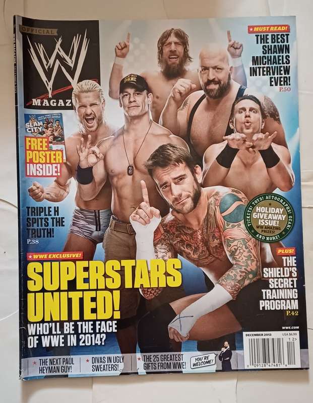 WWE MAGAZINE - DECEMBER 2013