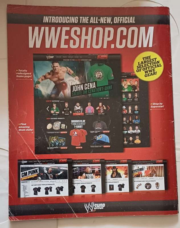 WWE MAGAZINE - SEPTEMBER 2012
