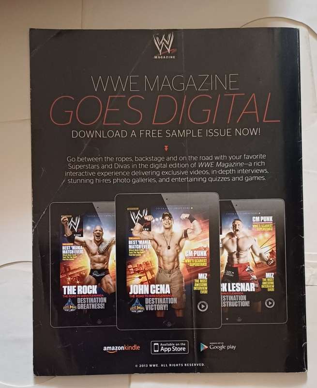 WWE MAGAZINE - APRIL 2013