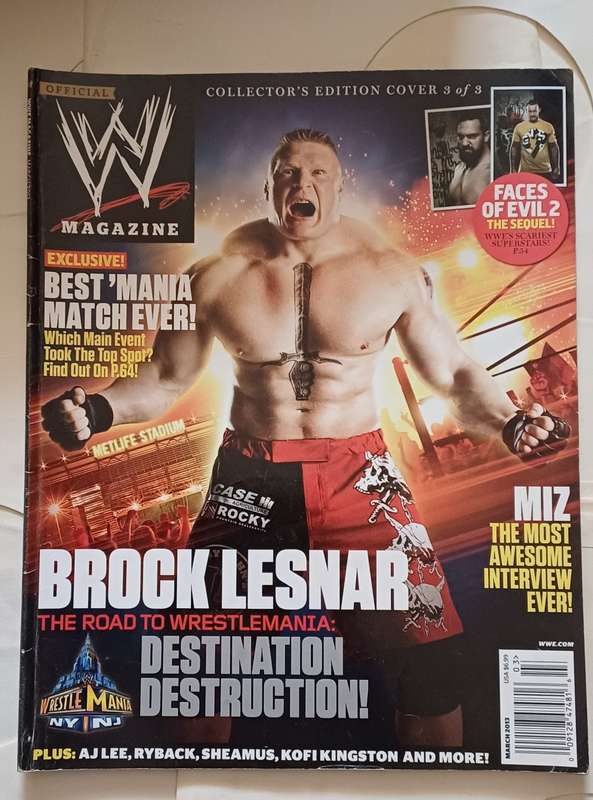WWE MAGAZINE - MARCH 2013
