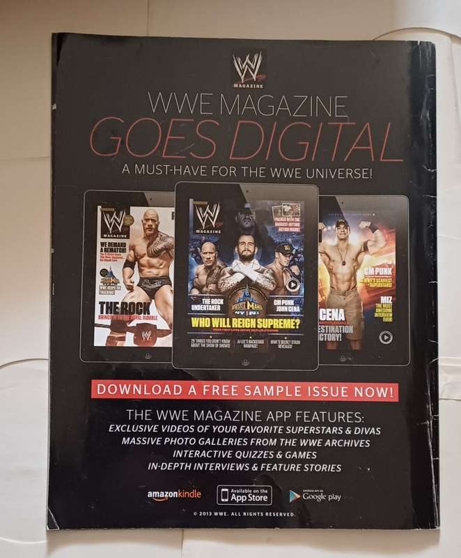 WWE MAGAZINE - JUNE 2013
