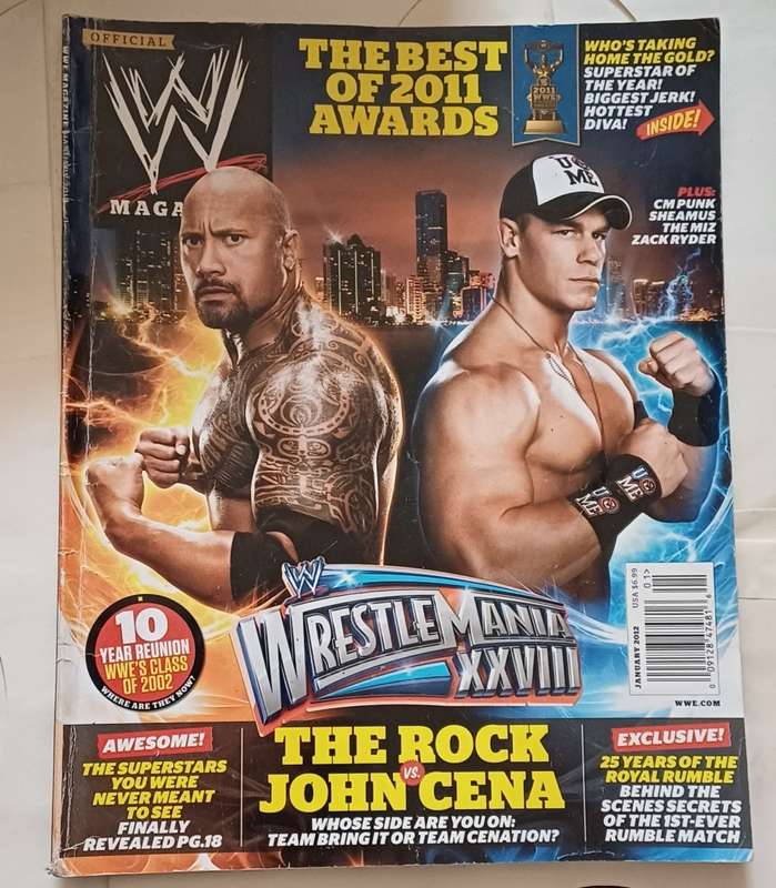 WWE MAGAZINE - JANUARY 2012