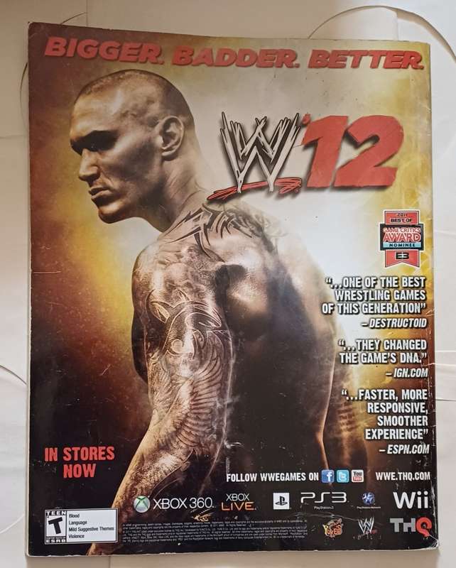 WWE MAGAZINE - JANUARY 2012