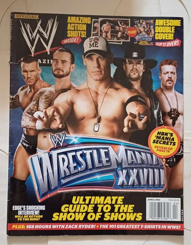 WWE MAGAZINE - APRIL 2012