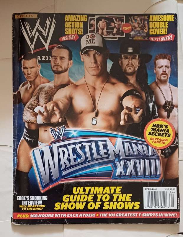 WWE MAGAZINE - APRIL 2012