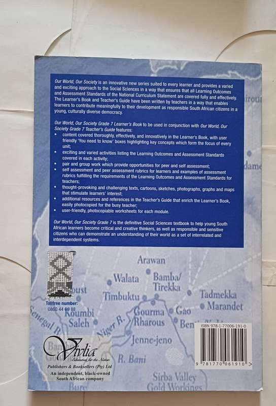 OUR WORLD OUR SOCIETY SOCIAL SCIENCES TEACHER'S GUIDE GRADE 7