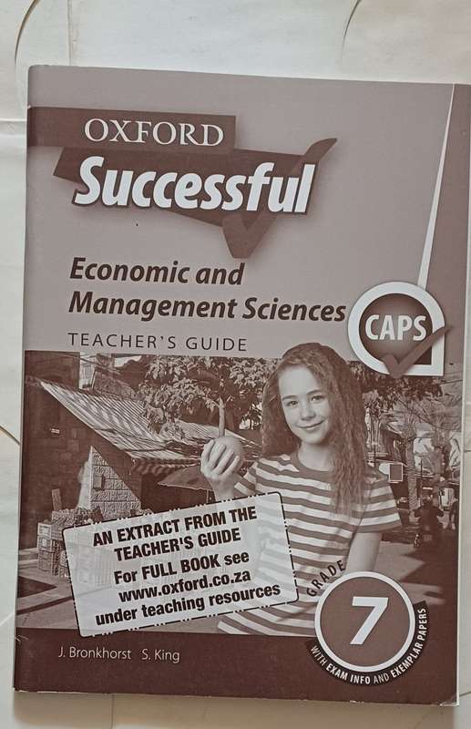 CAPS - OXFORD SUCCESSFUL ECONOMIC AND MANAGEMENT SCIENCES GRADE 7