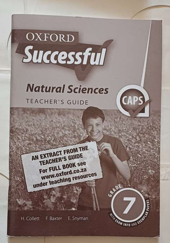 CAPS - OXFORD SUCCESSFUL NATURAL SCIENCES TEACHER'S GUIDE GRADE 7