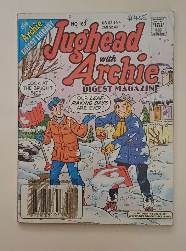 ARCHIE DIGEST LIBRARY - JUGHEAD WITH ARCHIE NO 163