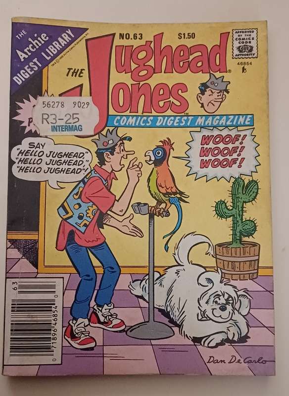 ARCHIE DIGEST LIBRARY - JUGHEAD JONES NO 63