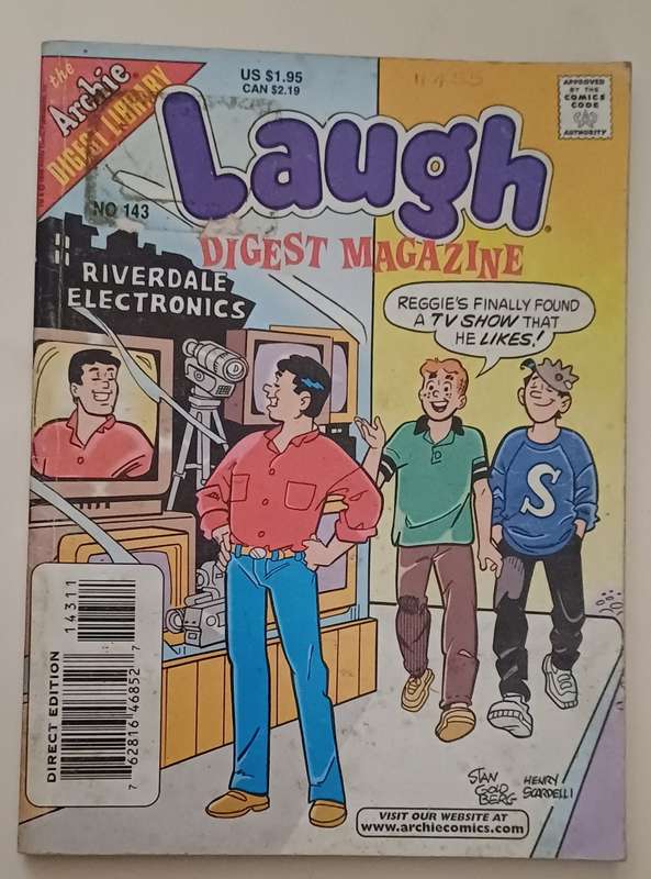 ARCHIE DIGEST MAGAZINE - LAUGH NO 143