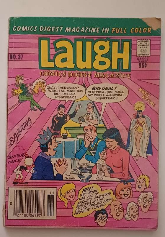 ARCHIE DIGEST MAGAZINE - LAUGH NO 37