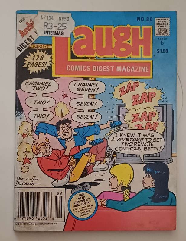 ARCHIE DIGEST MAGAZINE - LAUGH NO 86