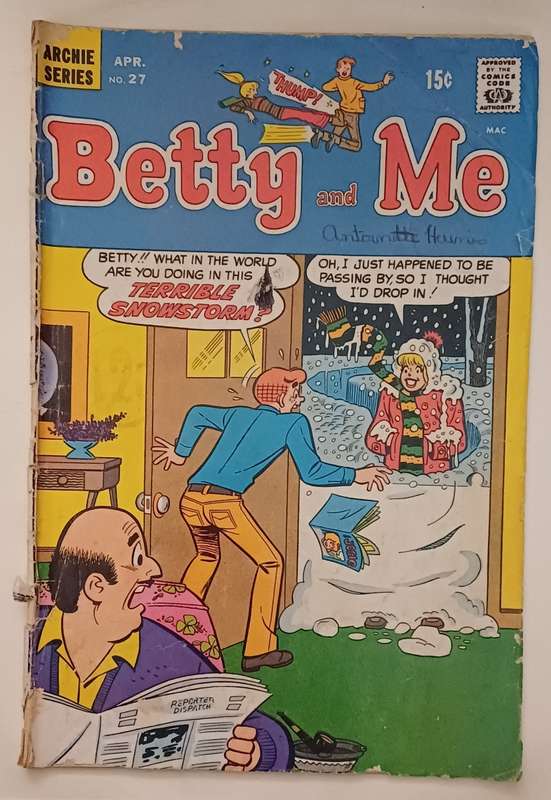 ARCHIE GIANT SERIES - BETTY AND ME NO 27