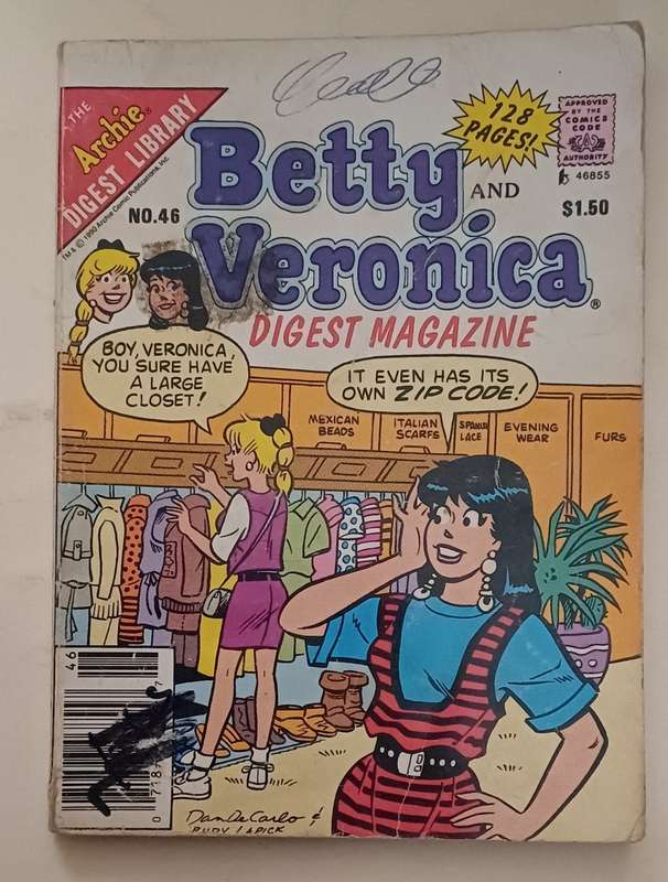 ARCHIE DIGEST LIBRARY - BETTY AND VERONICA NO 46