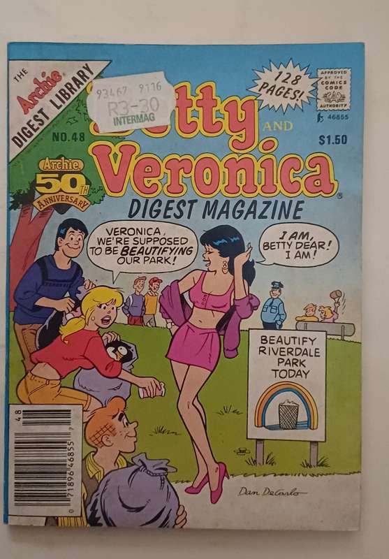 ARCHIE DIGEST LIBRARY - BETTY AND VERONICA NO 48