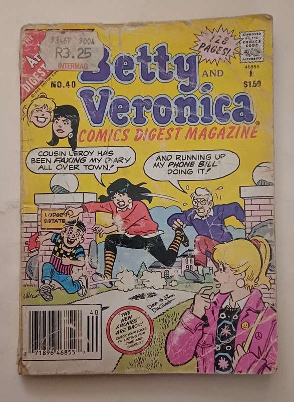 ARCHIE DIGEST LIBRARY - BETTY AND VERONICA NO 40