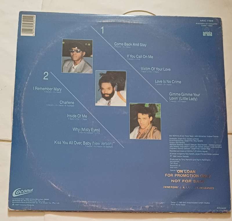 BAD BOYS BLUE - LOVE IS NO CRIME