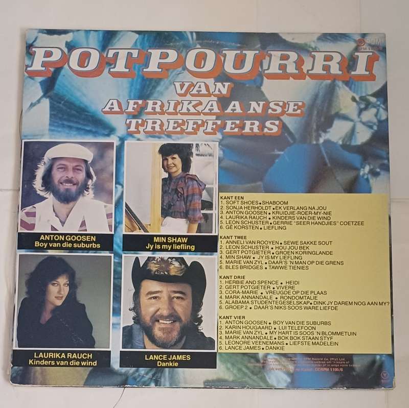 POTPOURRI VAM AFRIKAANSE TREFFERS DOUBLE VINYL