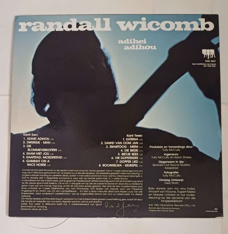 RANDALL WICOMB - ADIHEI ADIHOU