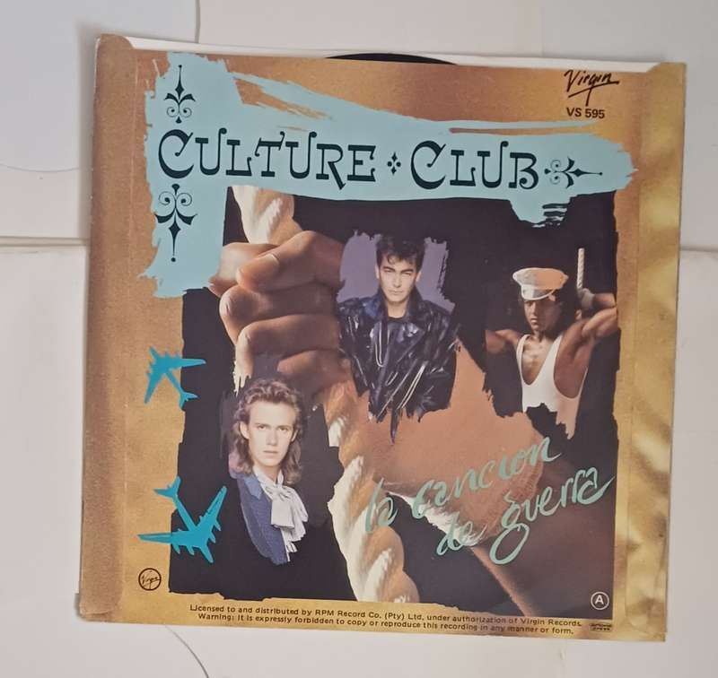 CULTURE CLUB - THE WAR SONG 7 SINGLE