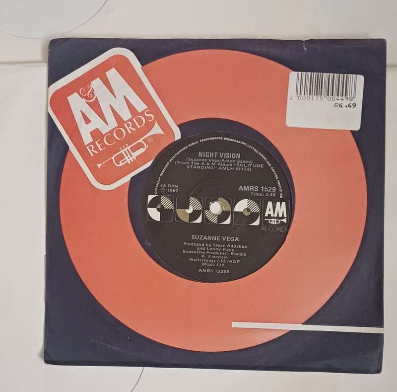 SUZANNE VEGA - LUKA AND NIGHT VISION 7 SINGLE