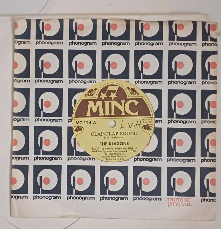 THE KLAXONS - CLAP CLAP SOUND 7 SINGLE