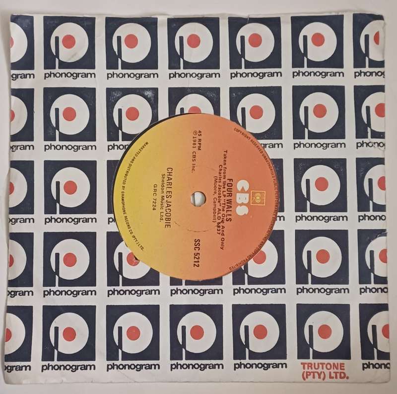 CHARLES JACOBIE - BLUE EYES CRYING IN THE RAIN 7 SINGLE