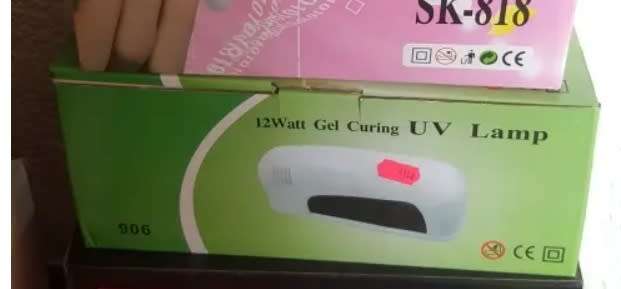 12 WATT GEL CURING UV LAMP