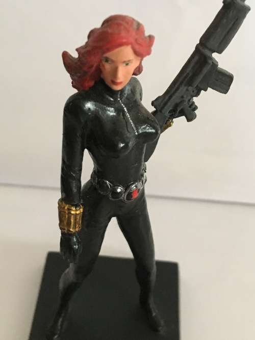 The Classic Marvel Figurine Collection #072- Black Widow (Figurine only)