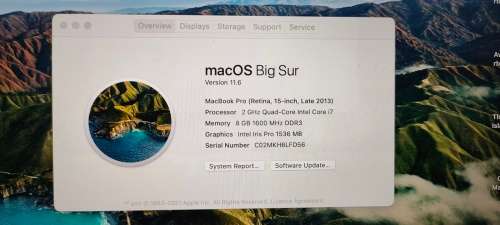 Late 2013 15` MacBook Pro   `Read Description`