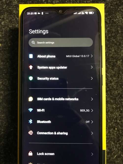 POCO C40 Black 4GB RAM 64GB 6000Mah