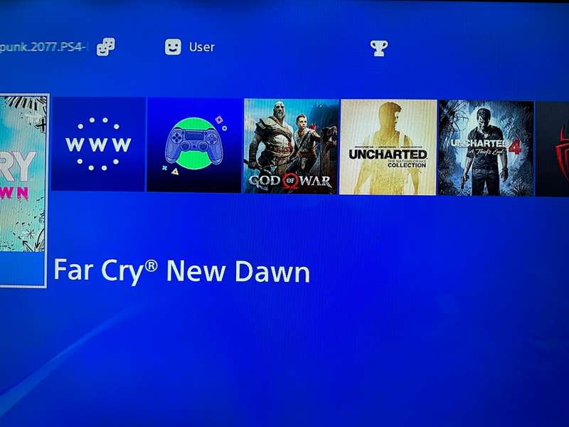 PS4 Slim with Hen and 12 Games Installed 1TB