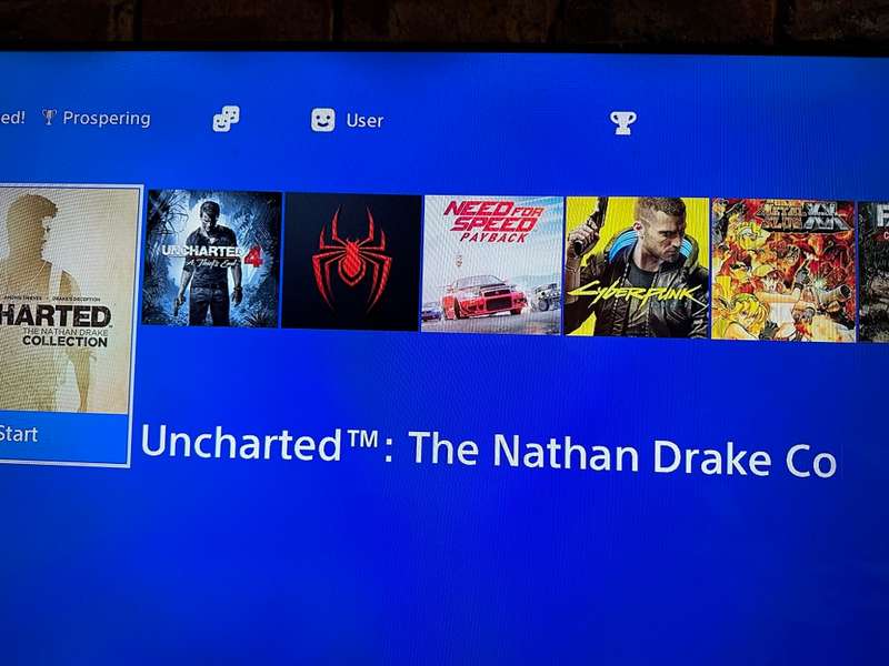 PS4 Slim with Hen and 12 Games Installed 1TB