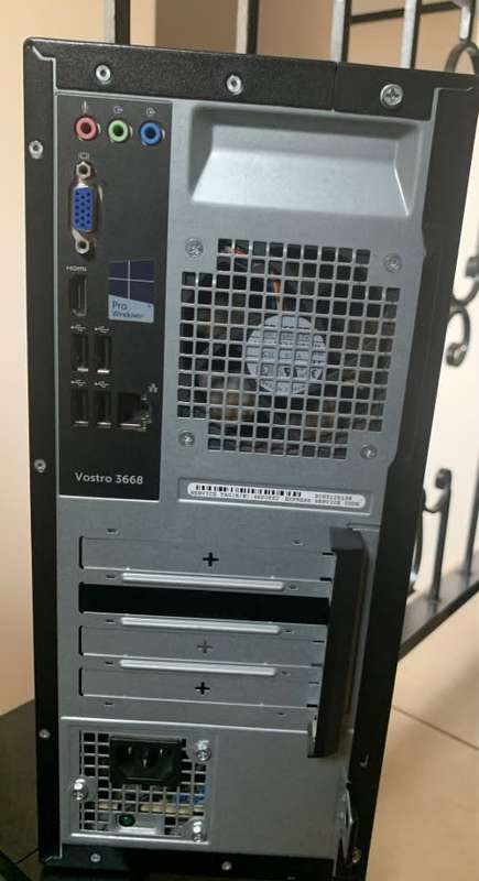 As good as New ***DELL Vostro 3668 - i5 7th Gen 8GB 256Gb ssd + 1TB DESKTOP COMPUTER, Built in Wifi