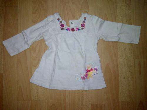 BABY GIRLS EDGARS WHITE TOP12-18 MONTHS